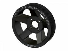 Whipple 6-Rib SCP 4 Bolt Supercharger Pulley