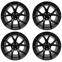 2015-2023 MUSTANG HP PERFORMANCE PACK 19" X 10.5" & 19" X 11" WHEEL KIT WITH TPMS KIT - MATTE BLACK
