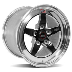 2015-2019 Mustang Weld RT-S S71 Drag Wheel - 17x10 Black/Polished