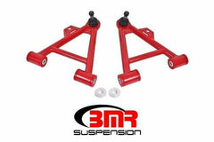 BMR AA038R Red A-Arms, Lower, Coilover, Non-Adjust, Poly, Tall Ball Joint Fox 1979 - 1993 Ford
