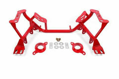 BMR Standard K-Member with Spring Perches - RED (1996-2004 Mustang) - KM742