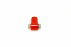 BMR UTCA028R S197 2005-2010 Mustang Upper Control Arm Component, Spherical Bearing Upgrade For UTCA027 (Red)