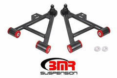 BMR AA035H Black A-Arms, Lower, Coilover, Non-Adjust, Poly, Std Ball Joint Fox 1979 - 1993 Ford