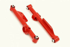 BMR 79-98 Mustang Non-Adjustable Lower Control Arms with Spherical Bearings (Red)