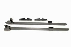 BMR SFC010H 1979-1993 Fox Mustang Subframe Connectors, Weld-on, Boxed, Hardtop Only (Black Hammertone)