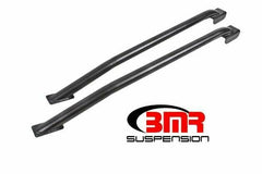 BMR SFC024H 1979-2004 Fox Mustang Subframe Connectors, Weld-on, Tubular, Standard, Hardtop Only (Black Hammertone)