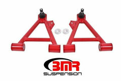 BMR AA041R Red A-Arms, Lower, Coilover, Non-Adjust, Poly, Std Ball Joint 1994 - 2004 Sn95 Mustang