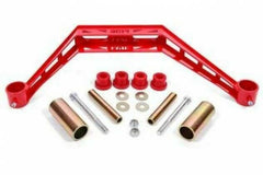 BMR Transmission Crossmember - TH400 / T-56 - Red (1997-1993 Mustang) - TC731