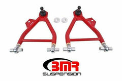 BMR AA045R Red A-Arms, Lower, Coilover, Adjust, Rod End, Tall Ball Joint 1994 - 2004 SN95 Ford Mustang