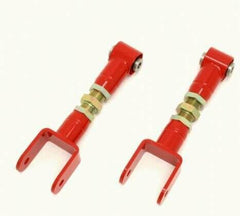 BMR 79-04 Mustang Upper Adjustable Control Arms with Spherical Bearings (Red)