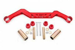 BMR Transmission Crossmember - Red (1979-1993 Mustang with TH350, PG, 700R4, C4, C6, AOD, 4L60) - TC730-R