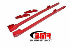 BMR SFC025R 1994-2004 SN95 Mustang Subframe Connectors, Weld-on, Boxed, Premium, Hardtop Only (Red)